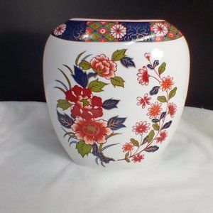 Old Imari  Round/Flat Vase